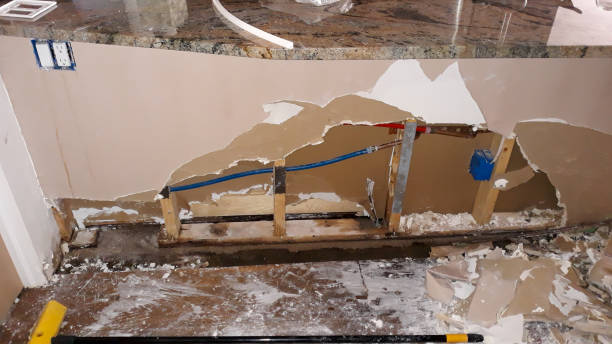 Water damage restoration process in Narberth, PA